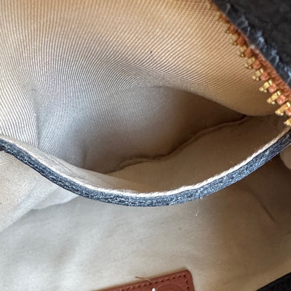 Valentina Black and Tan Crossbody Bag - Picture 6 of 16